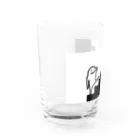 イルカニソゲソの【イルカニソゲソ】逆さまあべこべ Water Glass :left