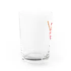 トムトムプリンのポップ★パフェ Water Glass :left