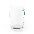 ペーパークラフト作家 鍋嶋通弘のオオミズアオ1 Water Glass :left