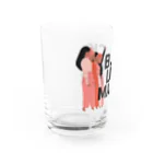 RIRI_designのBLACK LIVES MATTER（ブラック・ライブス・マター）walking Water Glass :left