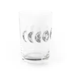 RIRI_designのMOON(月の満ち欠け) Water Glass :left