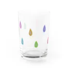 もふもの影差す雨玉 Water Glass :left