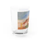 ART_collectionの「カーニュの郵便局の庭からの眺め」ルノワール Water Glass :left