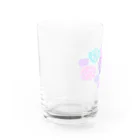 花をつむ。の紫陽花のグラス Water Glass :left