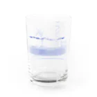 ザ・おめでたズ商店 SUZURI支店のYAZZYBEATS コップ Water Glass :left