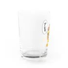 SUZURI×ヤマーフのワラビーとアイスクリーム Water Glass :left
