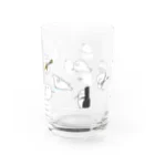 ささき さくらのぎたーあざらし グラス Water Glass :left