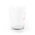 Yuuのyuuオリジナルイラスト16 和菓子-紅うさぎ- Water Glass :left