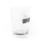 Gen_Designの【バーコードロゴ】グラス Water Glass :left