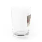 アートTシャツ 名画グッズのルノワール ｢桃 ｣ Water Glass :left