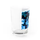 marihoのblue star Water Glass :left