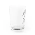 いちごせんせいのゆめかわ工場の湯上りタークン Water Glass :left