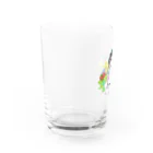 くうせいのばくとおはな-カラフル Water Glass :left