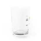 ドッTファクトリーの深海生物ドット絵グラス Water Glass :left