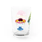 mi. （エムアイドット）の冷たいスイーツどうぞ Water Glass :left