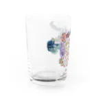 ふっかふっかひゅーんのひと Water Glass :left