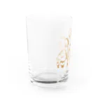 とりんこのすきなもののらくがきのこのぐらす Water Glass :left