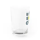 Baseball Buffのバッターおいこまれました（BSOランプ・ツーストライク） Water Glass :left