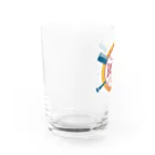 Baseball BuffのBaseballBuffカラーロゴ・グラス Water Glass :left