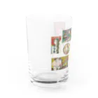 パライゾマートの昭和レトロ薬局広告風 Water Glass :left