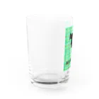 ニャムのアトリエのNEKOZE若葉 Water Glass :left