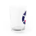 のびネコとおさかなのお店のマリン柄ネコ 浮き輪 Water Glass :left