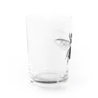 makkura.のクマバチ(xylcopa.) Water Glass :left