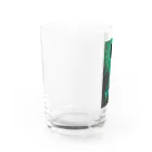 麟暁法師の翠環日食 Water Glass :left