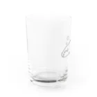 アトリエヱキパのセミクジラ Water Glass :left