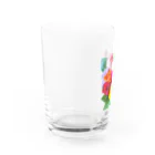 花のある生活のカラフルローズ Water Glass :left