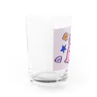 めんだこうさぎ星人のめんだこうさぎ×海のものたち Water Glass :left