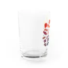 ユキノのショップのカラフル Water Glass :left