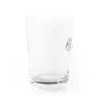 PATO-riverのおじいちゃんとマリオ Water Glass :left