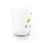 おこらないネコはなたんのはなたんとしまちゃん Water Glass :left