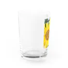 279_ktmのひまわり🌻 Water Glass :left