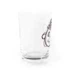 yuppyhappyのくるくるしてる男の子 Water Glass :left