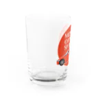 Puuun Shopの赤いオープンカー Water Glass :left