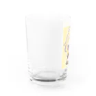 おんなどもの可愛いグッズショップのぱすてるめがちゃん Water Glass :left