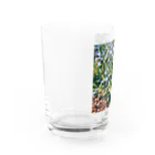 夜夜未明のむらさきむらさき Water Glass :left