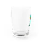 AmberjackのQanon 宇宙人 Water Glass :left