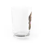 良々の美犬モカちゃん(犬、Mダックス) Water Glass :left