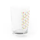 佐山くまのしろくまパーラー Water Glass :left