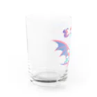 kasugaDNの絵本なドラゴン Water Glass :left