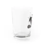 くいしんぼうばんざいのなす(大) Water Glass :left