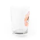 たんぽぽさんのいやし花ねこ Water Glass :left