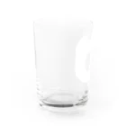 風天工房のΦファイ・ギリシャ文字（白） Water Glass :left