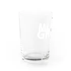 ペアTシャツ屋のシバヤさんのペア(GROOM)タキシード_白_FW Water Glass :left