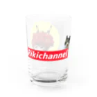 RIKICHANNEL OFFICIAL SHOPの赤鬼×ボックスロゴ Water Glass :left