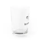 くにこ横丁のぼたもちくん Water Glass :left