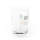 yugoro5の配色　まだら模様 Water Glass :left